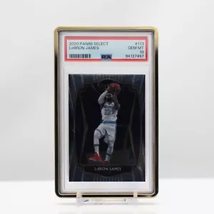 NBA Basketball 2020 Panini Select Lebron James #113 PSA 10 Gem Mint - Picture 1 of 4