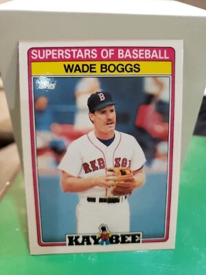Topps Kay Bee Toys Superstars of Baseball 1989 - #1 Wade Boggs Red Sox como nuevo  Foto 1 de 2