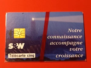 TELECARTE / PHONECARD France - S & W - 5U Gn177 - 09/95 - Bild 1 von 2