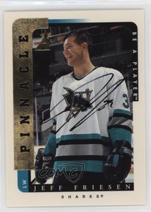 1996-97 Pinnacle Be A Player Auto Jeff Friesen #190 Auto