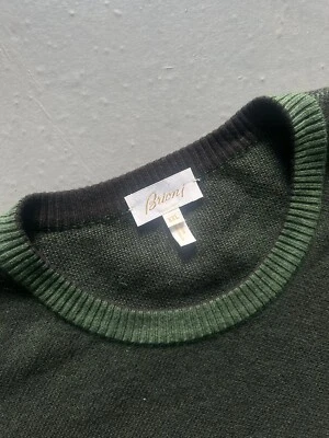 XXL - Brioni - Suéter de punto verde Foto 1 de 3