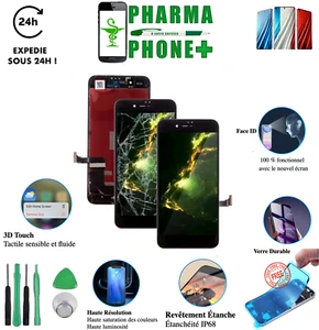 ECRAN COMPLET POUR IPHONE X XS XR 11 12 13 14 15 PLUS MAX 🇫🇷 + OUTILS ! - Photo 1/26