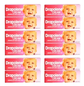 12 Pack Drapolene Cream 55g Nappy Rashes in Babies and Children - Picture 1 of 6