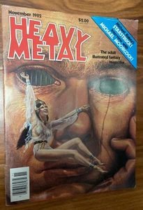Heavy Metal Magazine Adult Illustrated Fantasy Magazine November 1982 Vol 6 #8 - Picture 1 of 1