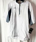 Rawlings Adults Launch Cage Jacket White Gray Size S