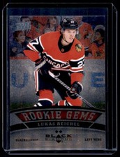 Lukas Reichel 2022-23 Upper Deck 2006-07 Black Diamond Retro Rookie Gems #BD-24
