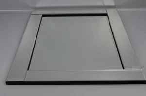 Dekorativer Wandspiegel Spiegel 80x60cm Kosmetikspiegel Spiegelrand Mirror L3-SE - Bild 1 von 7