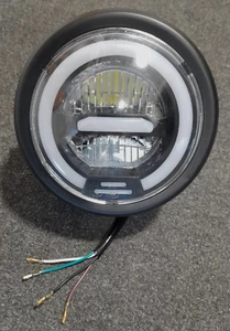 Universal Retro/Custom Motorcycle Headlight - Brand New - Picture 1 of 6