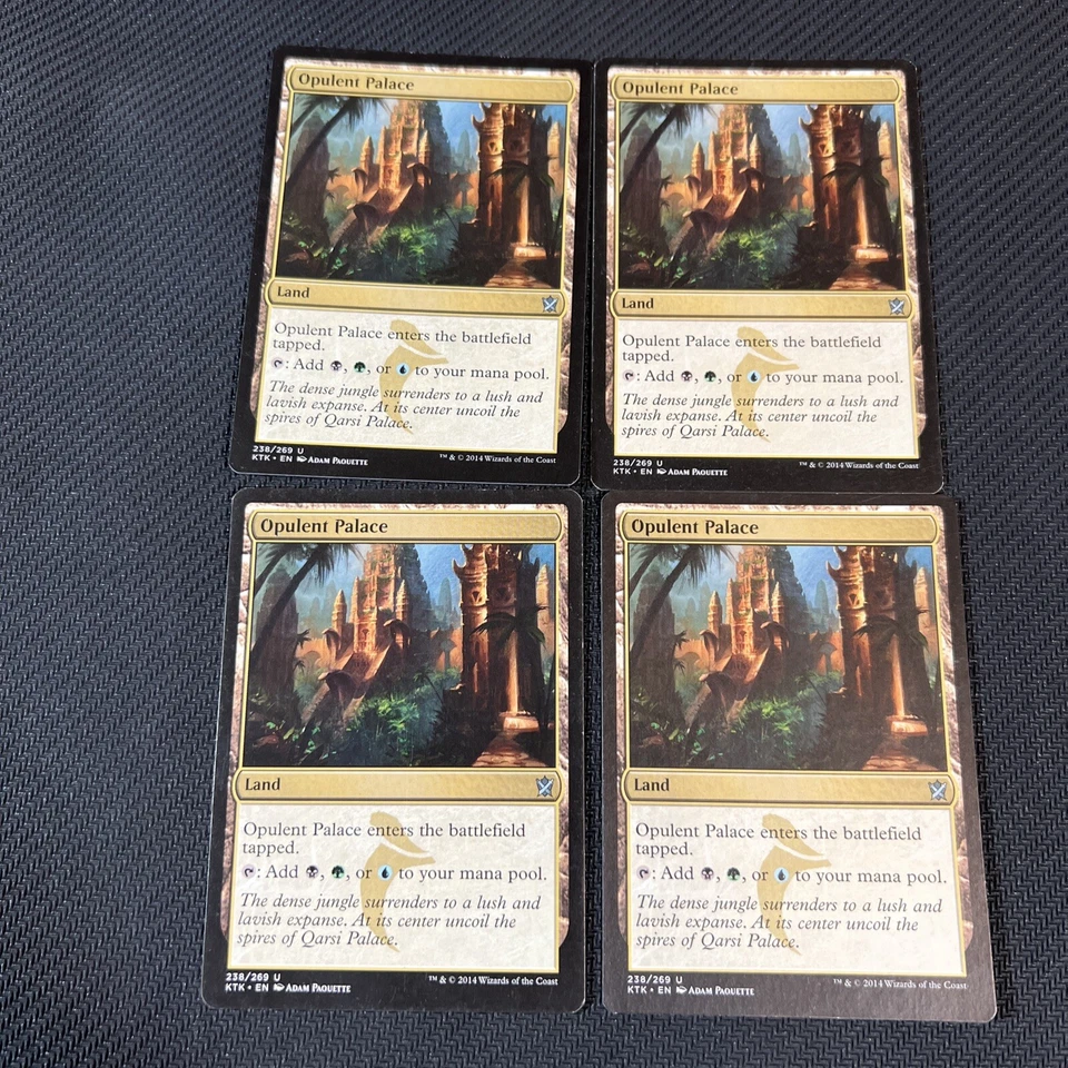 Opulent Palace Land Magic The Gathering Mtg Khans of Tarkir Card 4 - Image 1 of 4