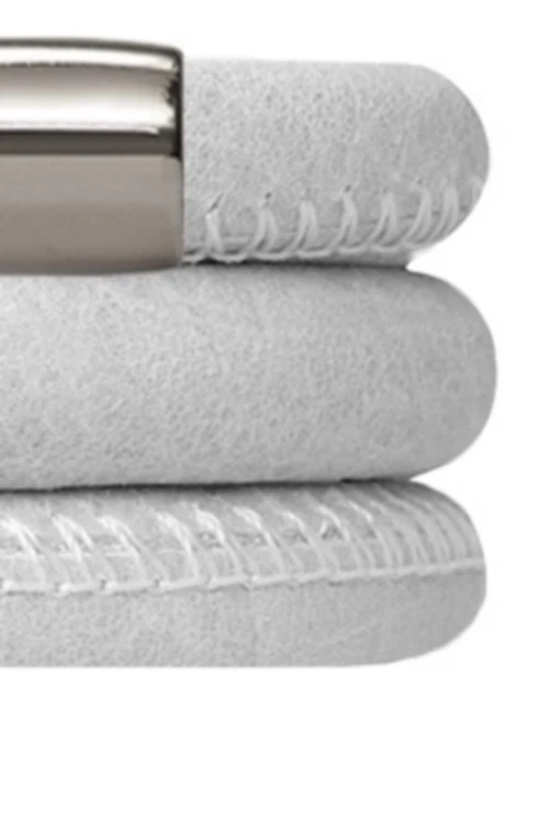 Endless Jewelry Lederarmband weiß  54 cm  3 reihig mit Magnetverschluß  - Bild 1 von 2