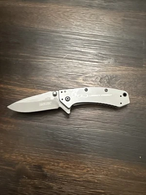 Kershaw 1555TI CRYO Pocket Knife Hinderer Design Assisted Open Frame Lock - Image 1 of 4