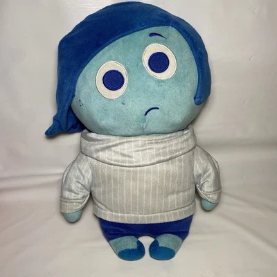 Disney Pixar’s Inside Out 14” TRISTEZA Peluche Muñeca Jay Franco Emoción Azul Foto 1 de 4