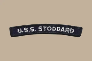 US Navy DD-566 USS Stoddard Destroyer UIM Shoulder Rocker Tab (01) - Bild 1 von 1