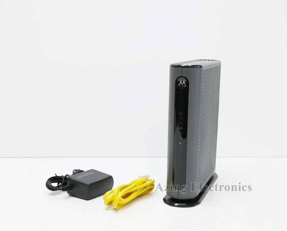 Motorola MG7700 AC1900 Dual-Band DOCSIS 3.0 Cable Modem WiFi Router - Image 1 of 4