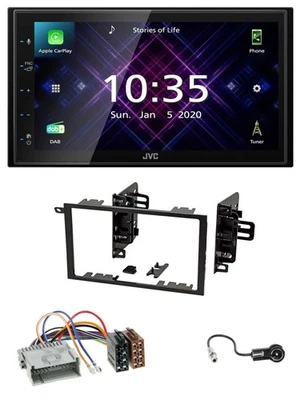 JVC DAB 2DIN MP3 Bluetooth USB Autoradio für Chevrolet Avalanche Blazer Cavalier - Bild 1 von 4