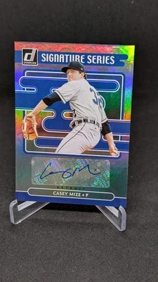 2021 Panini Donruss - Signature Series Casey Mize #SS-CM (AU, RC) - Image 1 of 2