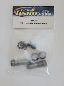 Team Associated #7479 FT V2 1.18 Threaded Bodies Fits B4 B4.1 Rear B44 Rear New - Picture 1 of 4