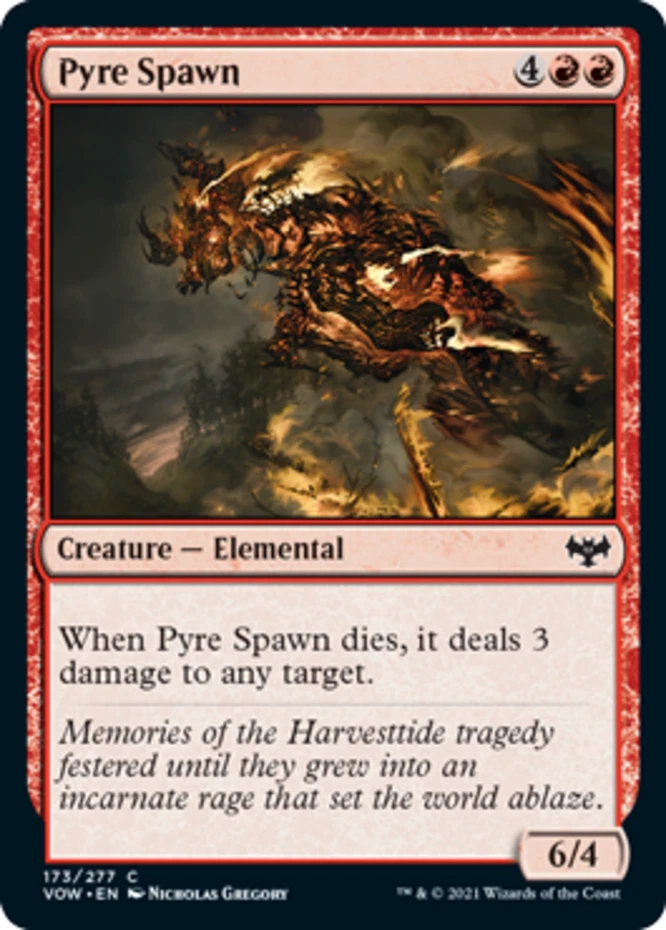 x1 Pyre Spawn - Innistrad: Crimson Vow - NM - MTG - Image 1 of 1