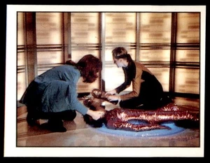 Pegatina Panini Star Trek 1987 año en almohadilla transportadora Dr. Crusher No. 84 - Imagen 1 de 2