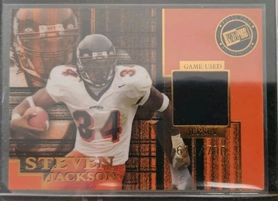 2004 Press Pass SE - Game-Used Jersey Steven Jackson #JC/SJ Bronze /700 - Image 1 of 2