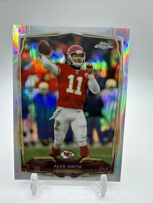 2014 Topps Chrome Refractor #54 Alex Smith - Image 1 of 2