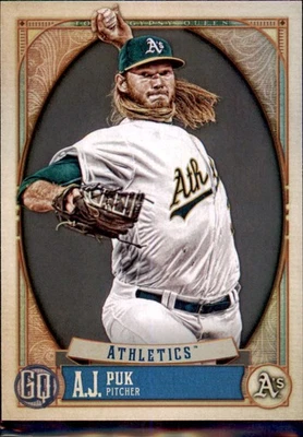 2021 Topps Gypsy Queen #183 A.J. Puk - Image 1 of 2