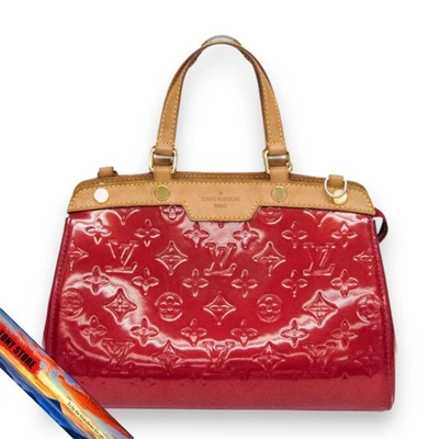Bolso de mano Louis Vuitton con monograma Vernis Blair PM M91623 Pomme d'Amour Foto 1 de 4