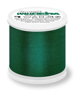 Madeira Rayon 40 machine embroidery thread 1000m spool color 1290 midnight teal - Picture 1 of 1