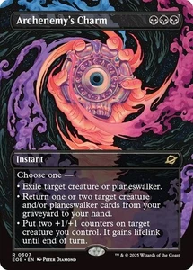 MTG - Archenemy's Charm - Borderless - Edge of Eternities - Magic the Gathering - Picture 1 of 1
