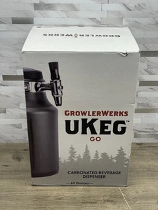 GrowlerWerks UKeg Go Carbonated Beverage Dispenser 64 Oz *HAS COMPANY LOGO* NEW - Picture 1 of 10