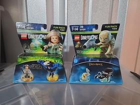 Lego Dimensions Fun Pack LOTR 71218 & FANTASTIC BEAST 71257