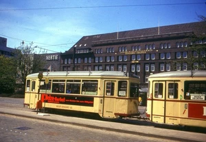 Originaldia Straßenbahn Kiel Wagen 265,69 , 10.05.1980 - Picture 1 of 1