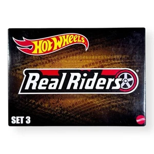 Hot Wheels Premium RLC Real Riders Wheels Pack Set 3 Collectors Exclusive New - Picture 1 of 2