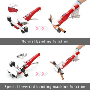 Tube Bender Kit Refrigeration Ratcheting Tubing Benders with Reverse Bending ... - Picture 1 of 12