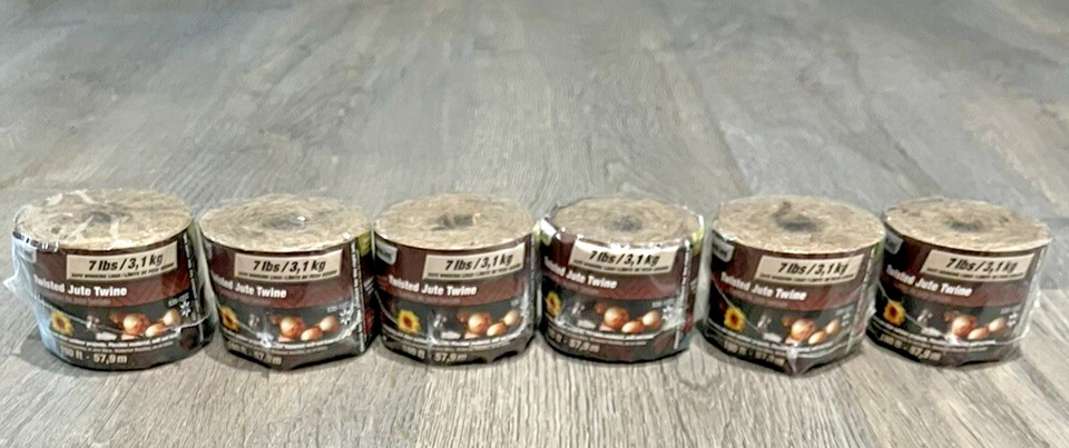 SecureLine Twisted Jule Twine 190' Natural Color 7lb Safe Working Load 530-12CC