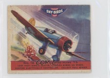 1941 Goudey Sky-Birds Chewing Gum R137 USA Curtis-Hawk 75 #16 0s4