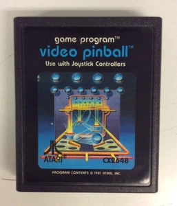 Video Pinball (Atari 2600, 1981) Authentic Cartridge Only - Picture 1 of 4