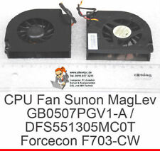 70mm CPU Fan Cooler FSC V5505 V4454 DFS551305MC0T Forcecon FOF703-CW #16