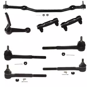 8 Pc Steering Kit Center Link Tie Rod End Idler Arm Chevelle Special 68-70 - Picture 1 of 1