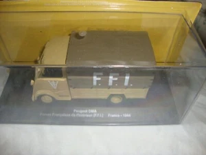 Peugeot DMA Forces Francaises de I'Intérieur (F.F.I.) France 1944 - 1:43 NEW - Picture 1 of 3