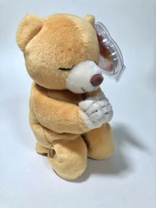 HOPE THE PRAYING TY BEANIE BABY. TAG ERRORS, MINT CONDITION, RARE W/CASE - Picture 1 of 4