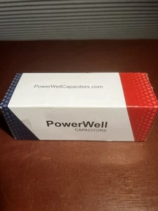 PowerWell 45+5 MFD 45/5 uf 370 or 440 Volt Dual Run Round Capacitor PW-45/5/R - Picture 1 of 6