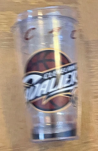 Cleveland Cavaliers 16 oz Tumbler, Drinking Cup with Lid, Sports, Basketball Cover