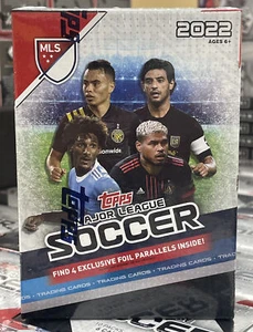 2022 Topps Major League Soccer MLS Sealed Blaster Box (66 Cards in Blaster Box) - Picture 1 of 6