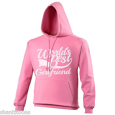 World's Best Girlfriend Gift Adults Mens Ladies Womens Unisex Hoodie • 31.45€