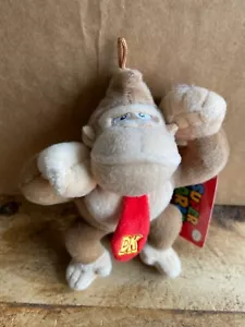 Good Stuff 2022 NWT Nintendo Donkey Kong 8” Plush Super Mario Stuffed Animal Tag - Picture 1 of 7
