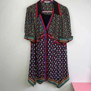 Mini Camisa Vestido Pañuelo ALICE + OLIVIA Conner Mujer Talla Mediana - Imagen 1 de 9