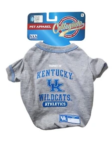 Camiseta pequeña University of Kentucky Wildcats mascota perro 9"-12" hasta 15 libras NCAA - Imagen 1 de 4