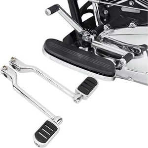 Rear Heel Shift Lever w/ Shifter Peg For Harley Softail Touring Electra Glide - Imagen 1 de 9