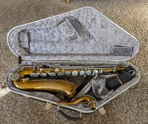 Martin Handcraft Committee I Tenor Org. Lacquer Saxophone Hiscox Case Plays Well - Picture 1 of 24